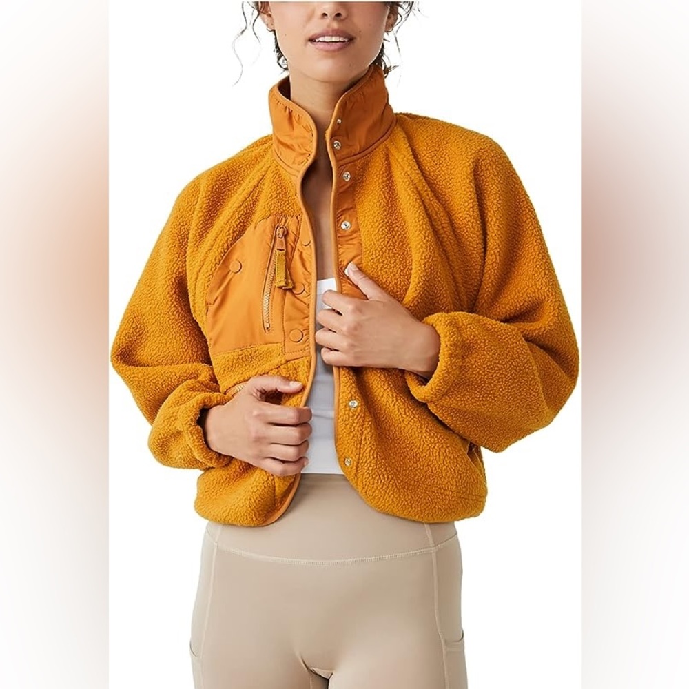 Free People Hit the Slopes Fleece Jacket